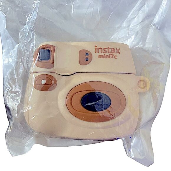 Earphone Case Silicone Compatible with AirPods, Cute Camera Design - Picture 3 of 3